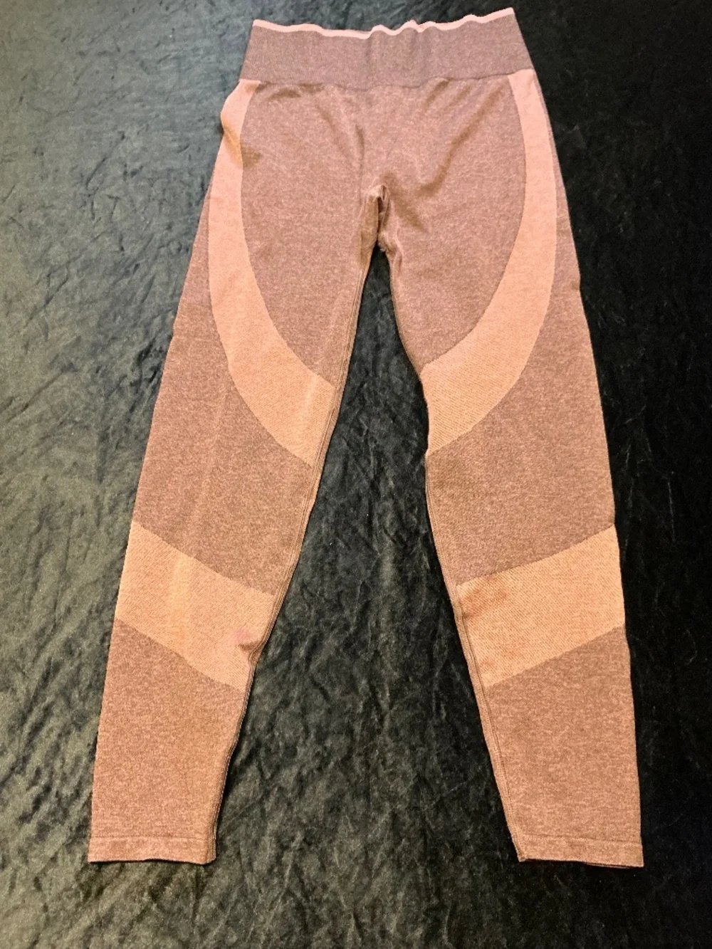 Victoria Secret PINK Seamless Leggings Purple Heathered Women's Size Medium
